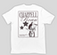 Camiseta Básica Chappel Roan Retro Vintage- branco