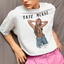 Camiseta Básica Tate McRae Pose Photo- branco