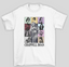 Camiseta Básica Chappel Roan Collage- branco