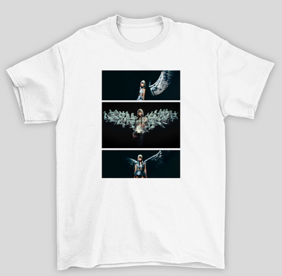 Camiseta Básica Jennie Zen Wings - branco