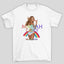 Camiseta Básica Unissex Mariah Carey Rainbow Brasil