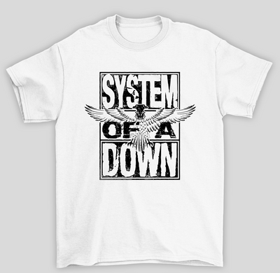 Camiseta Básica Sistem Of A Down Eagle