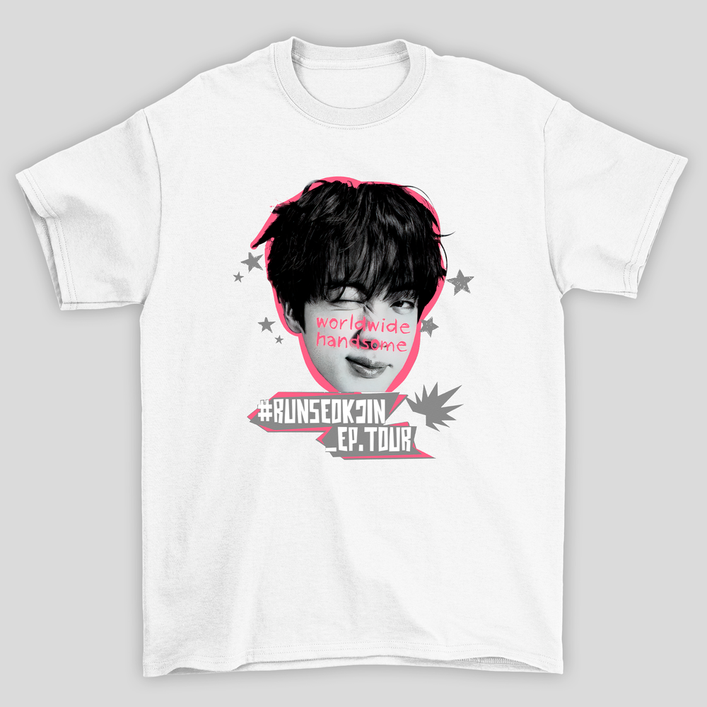 Camiseta Básica BTS Jin #Runseokjin – Saoko