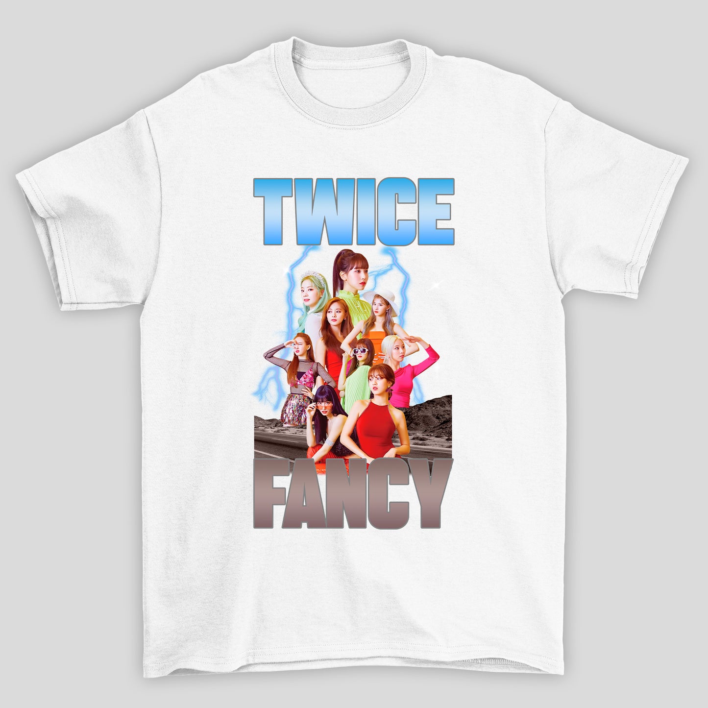 Camiseta Básica Twice Fancy