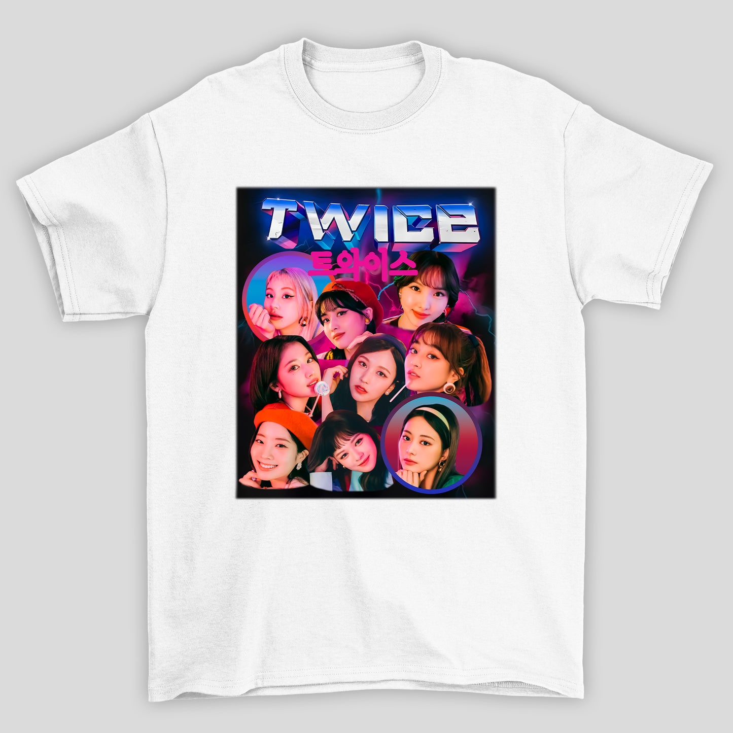 Camiseta Básica Twice Vintage