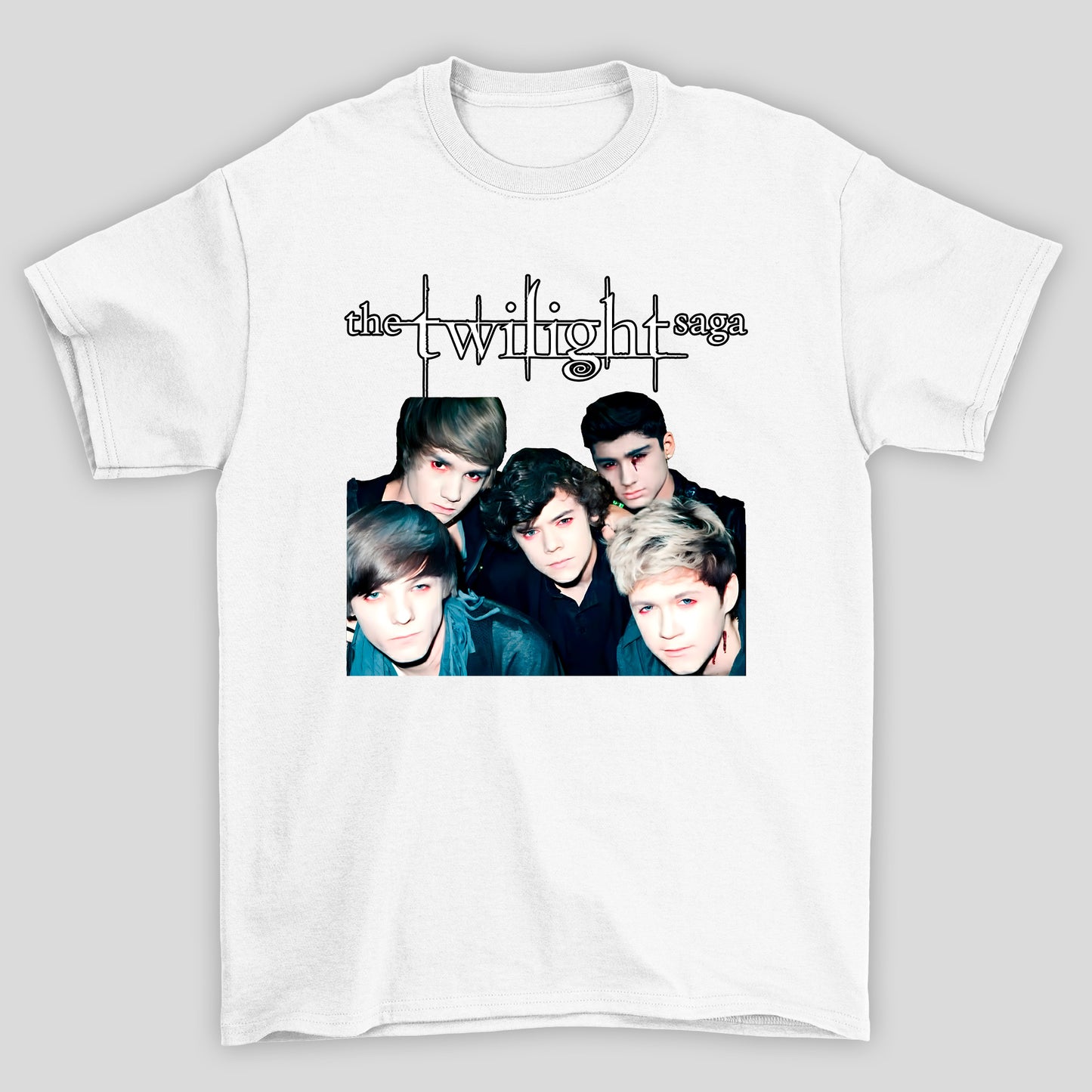 Camiseta Básica One Direction The Twilight Saga Meme