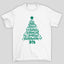 Camiseta Básica Christmas BTS Arvore de Natal