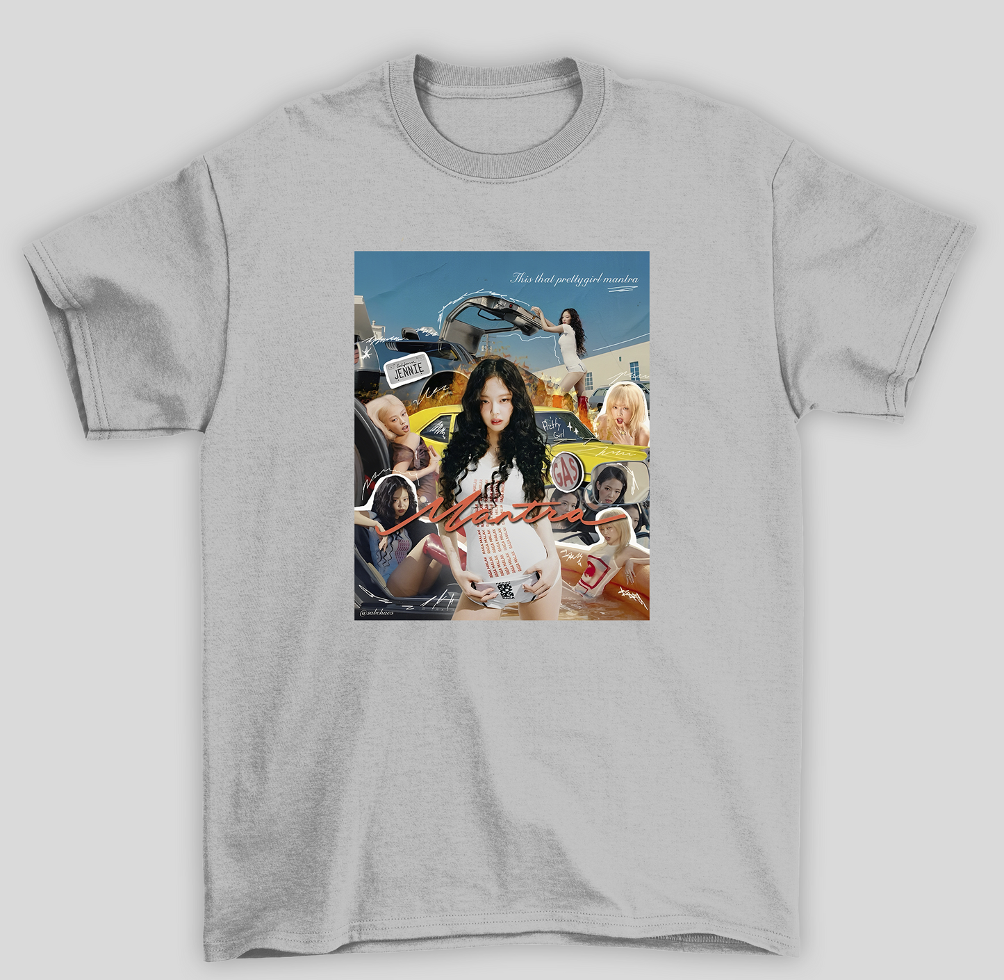 Camiseta Básica Jennie Mantra Poster