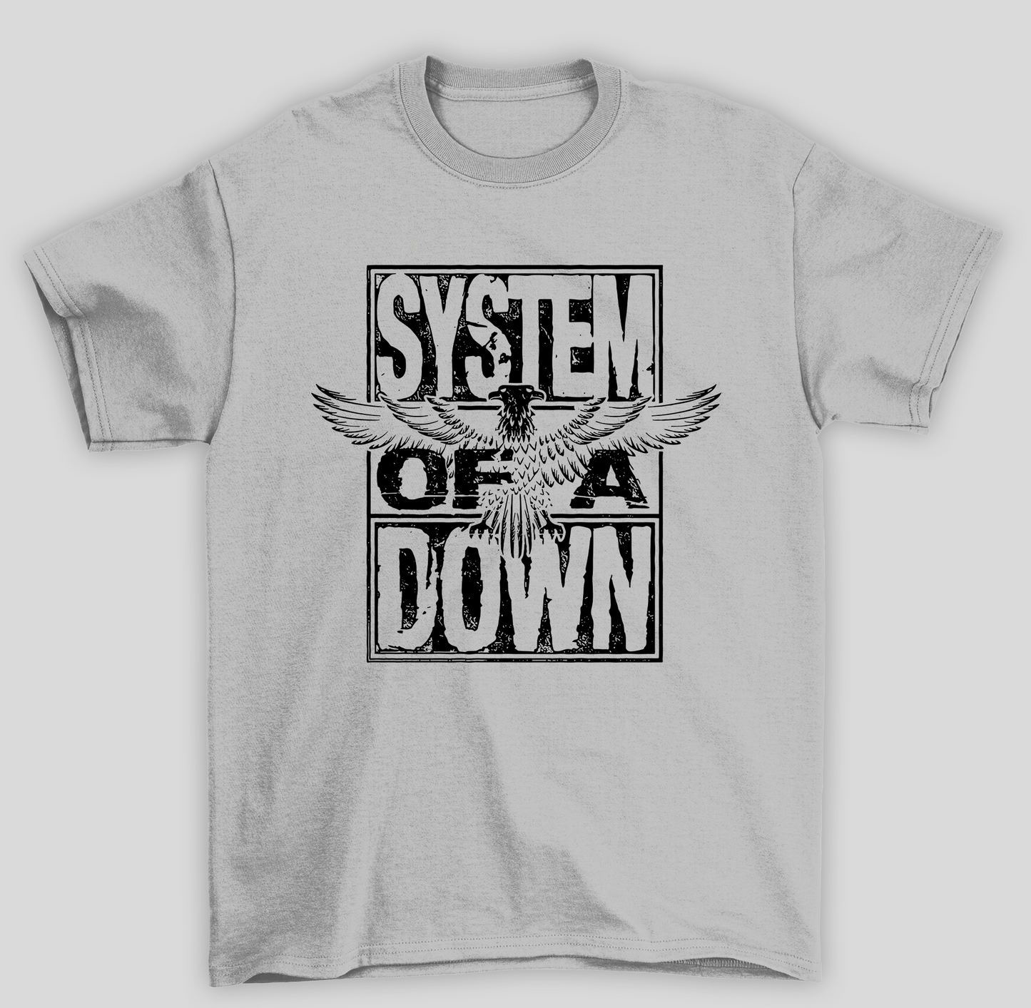 Camiseta Básica Sistem Of A Down Eagle