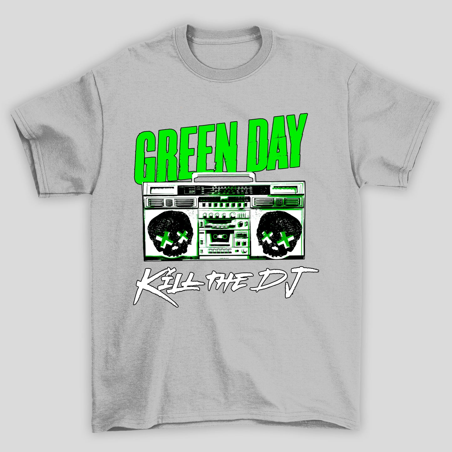 Camiseta Básica Kill The Dj Radio Green Day