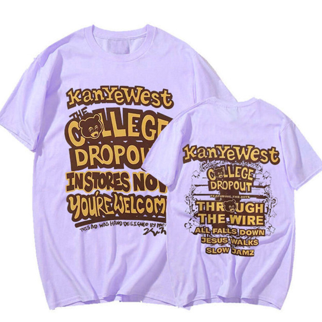 Camiseta Básica Kanye West The College Dropout