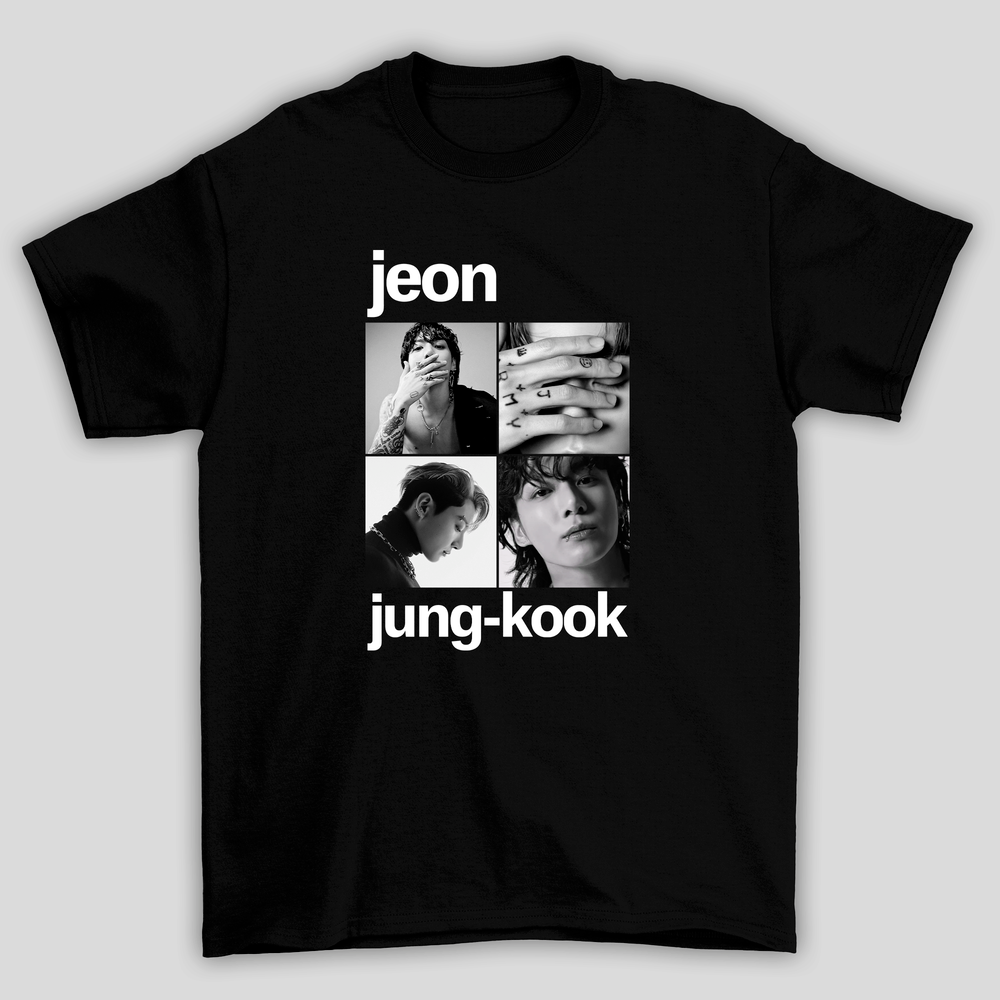 Camiseta Básica Jeon Jungkook BTS