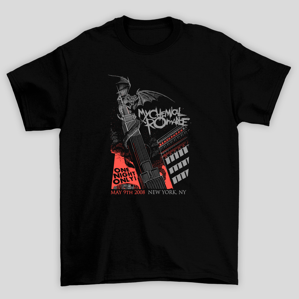 Camiseta Básica My Chemical Romance One Night Only