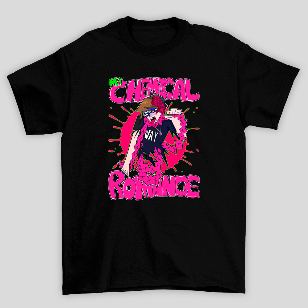 Camiseta Básica My Chemical Romance The Black Parade