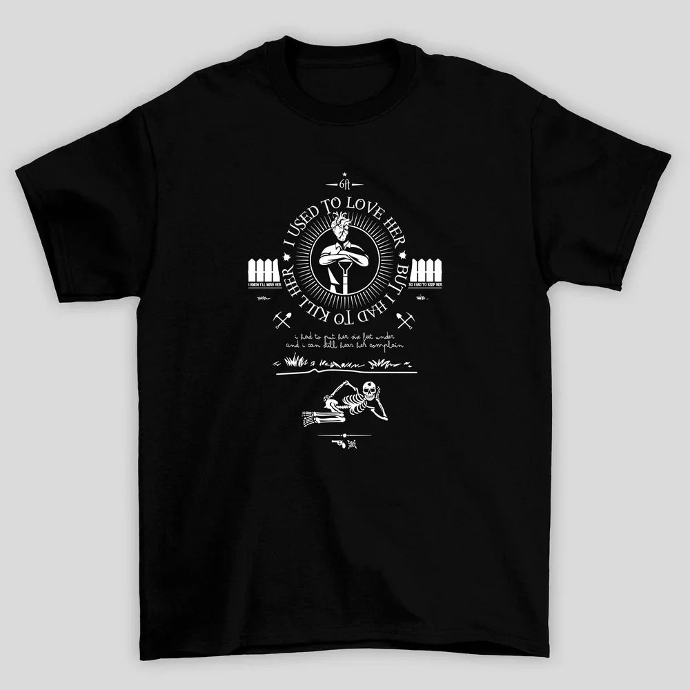 Camiseta Básica Guns N' Roses I Used To Love Her