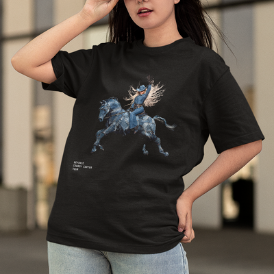 Camiseta Básica Beyonce Cowboy Carter Cavalo