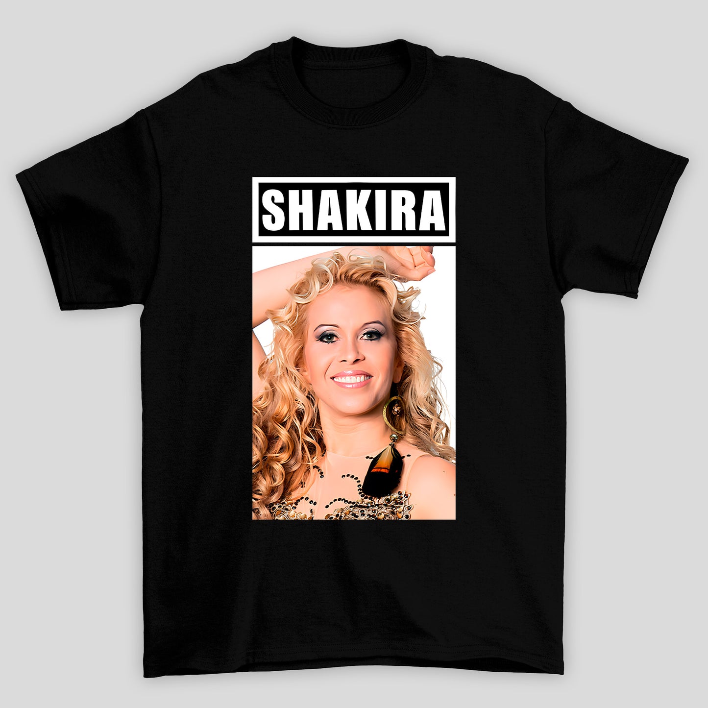 Camiseta Básica Shakira Meme