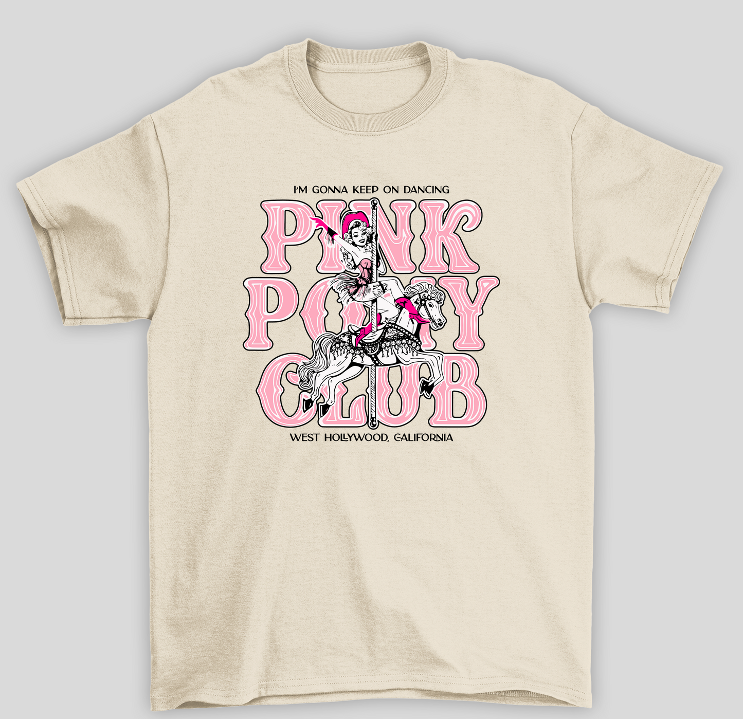 Camiseta Básica Chappel Roan Pink Poney Club