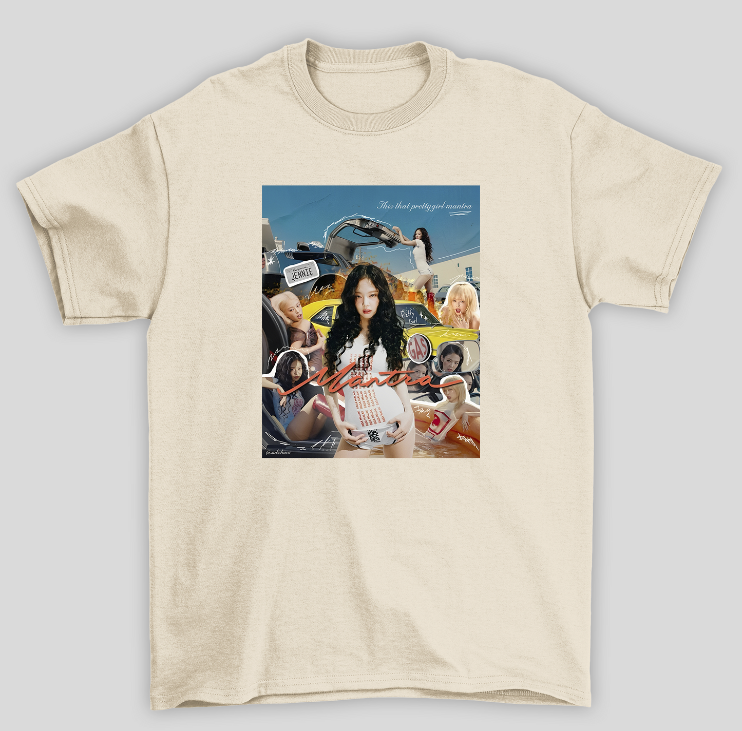 Camiseta Básica Jennie Mantra Poster