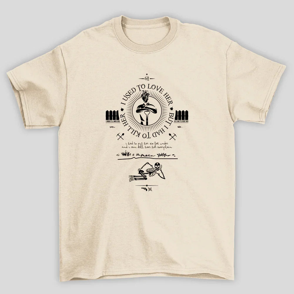 Camiseta Básica Guns N' Roses I Used To Love Her
