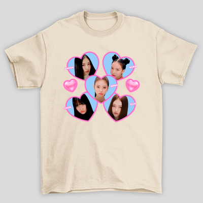 Camiseta Básica Meovv Hearts