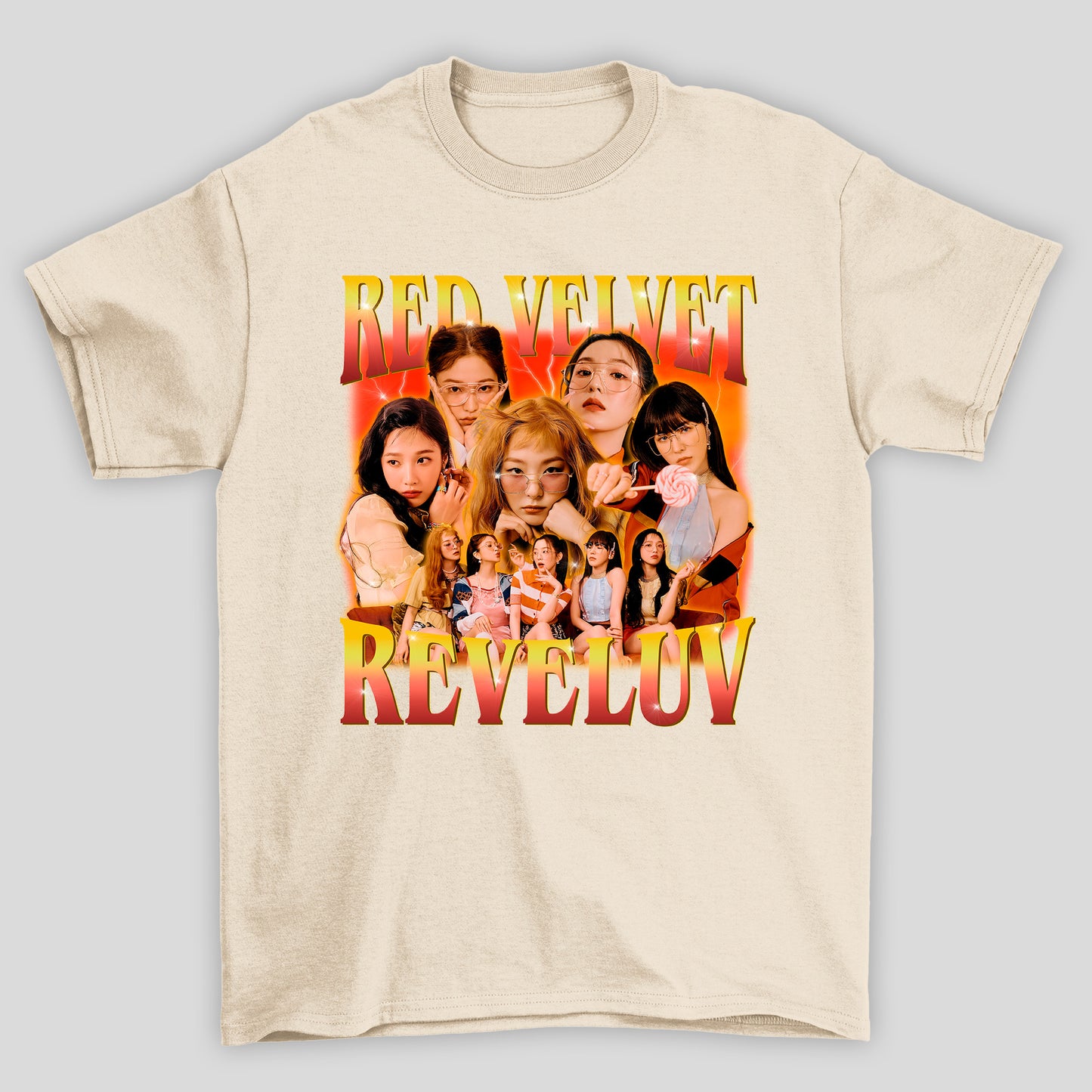 Camiseta Básica Red Velvet Retro