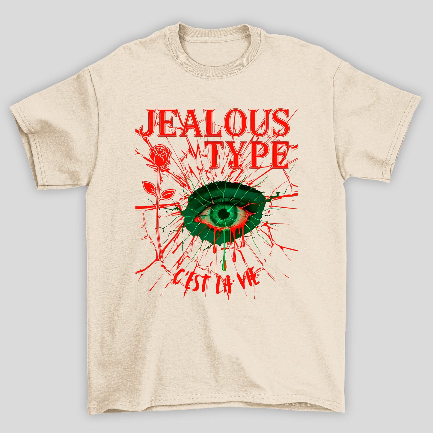 Camiseta Básica Doja Cat Jealous Type