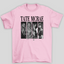 Camiseta Básica Tate McRae Collage- rosa bebe