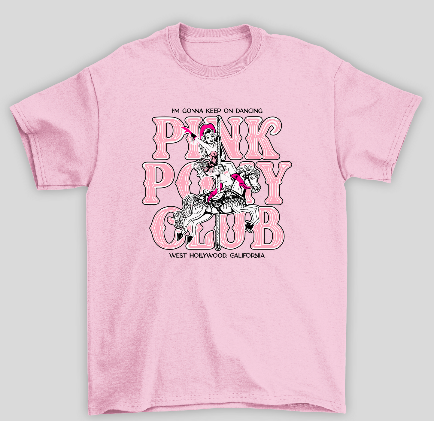 Camiseta Básica Chappel Roan Pink Poney Club