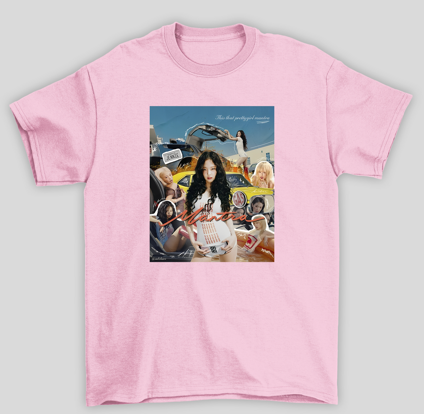 Camiseta Básica Jennie Mantra Poster