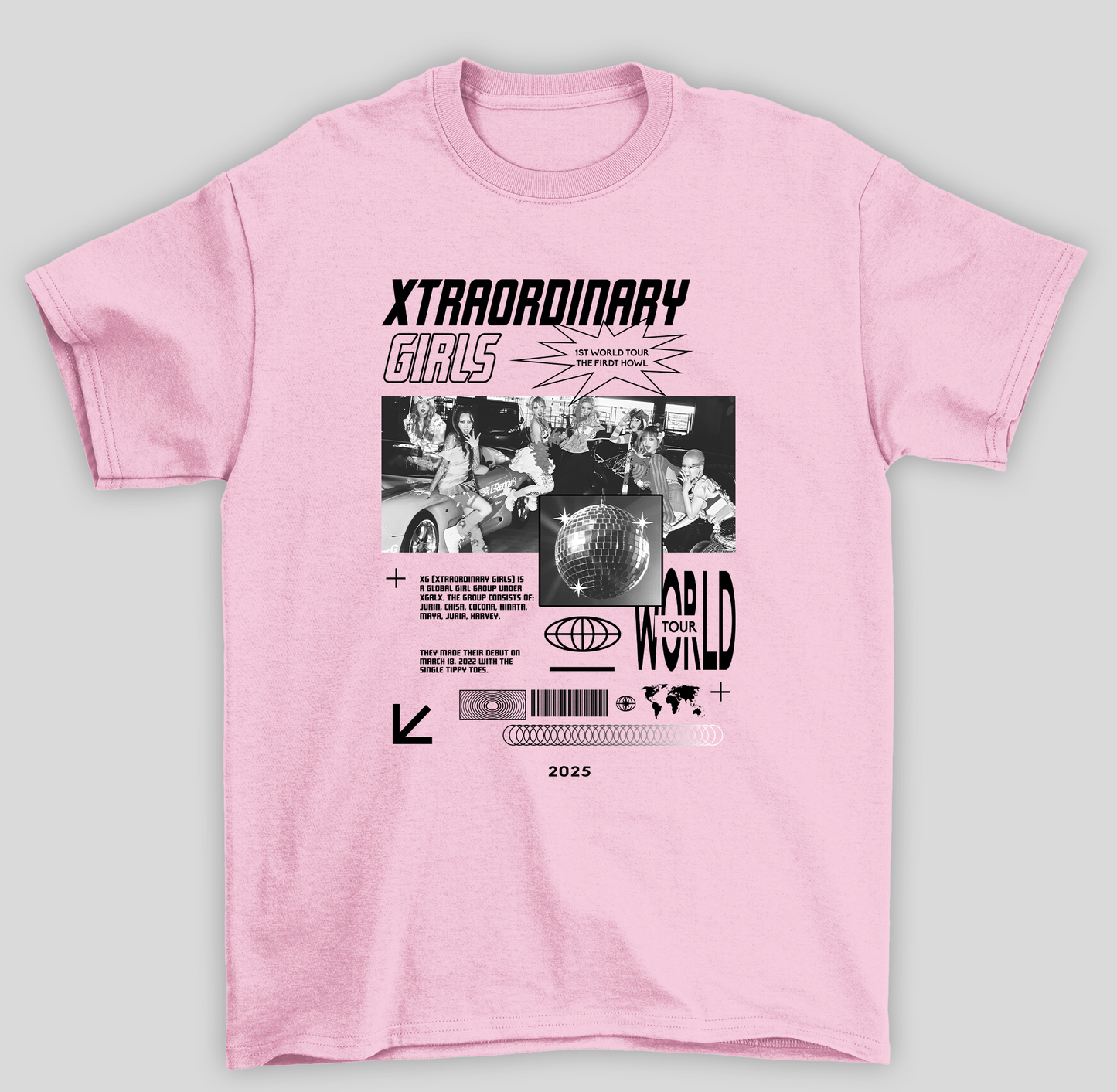 Camiseta Básica XG Xtraordinary Girls