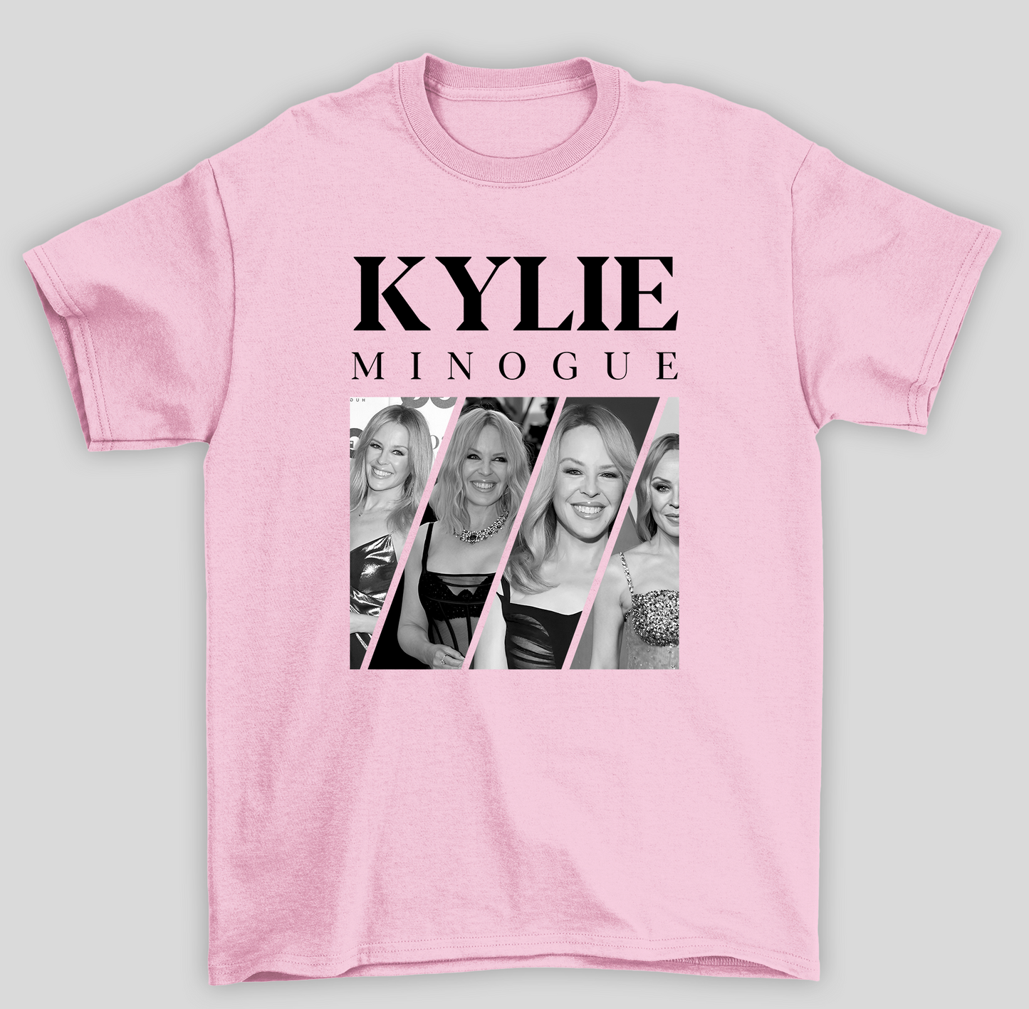 Camiseta Básica Kylie Minogue B&W
