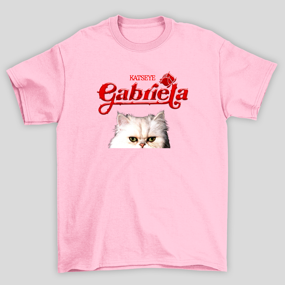 Camiseta Básica Katseye Gabriela Cat