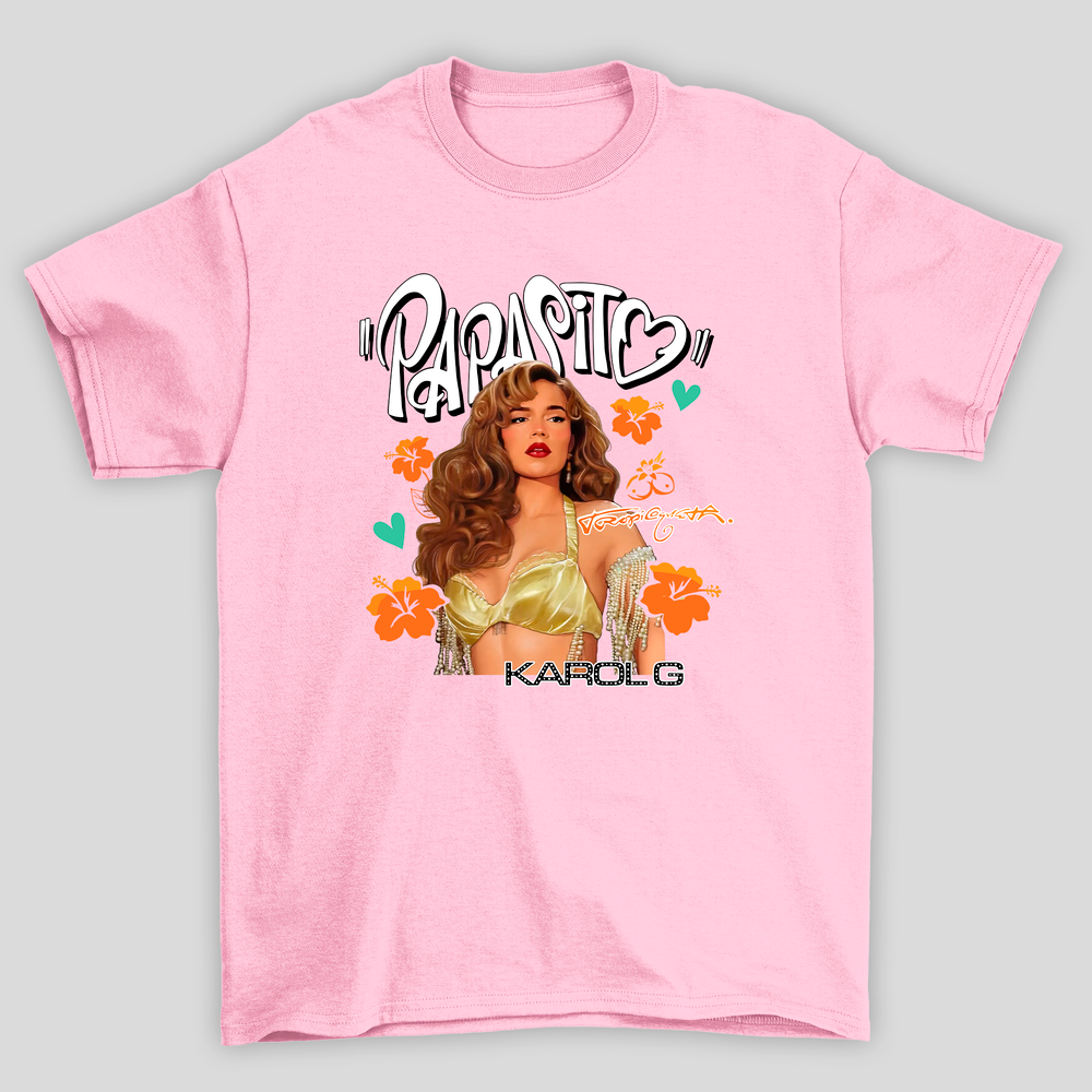 Camiseta Básica Unissex Karol G Papasito