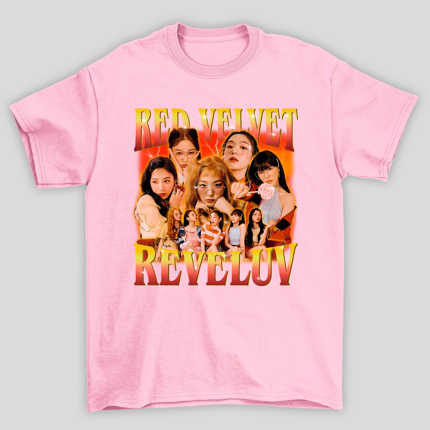 Camiseta Básica Red Velvet Retro