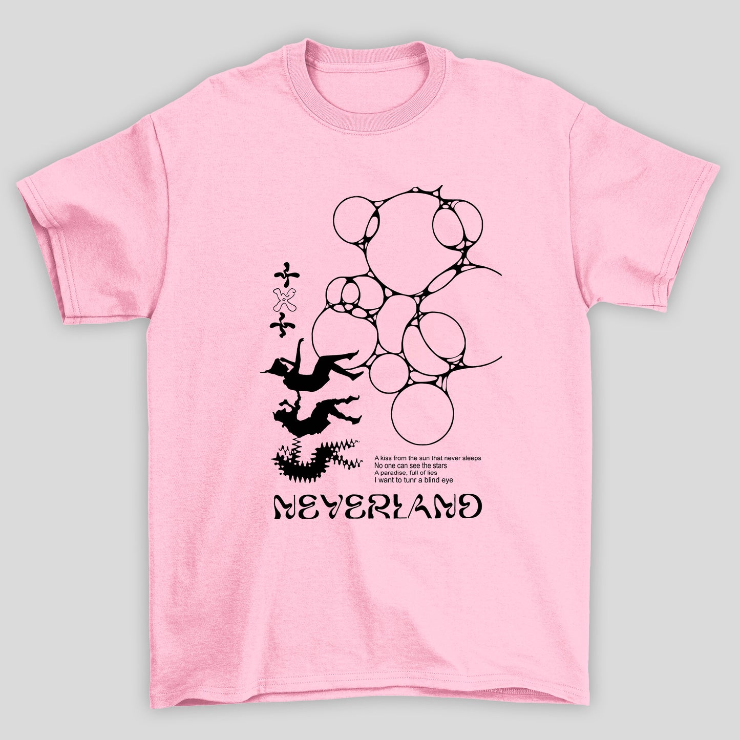 Camiseta Básica Txt Neverland