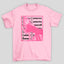 Camiseta Básica Sabrina Carpenter Pink Photo