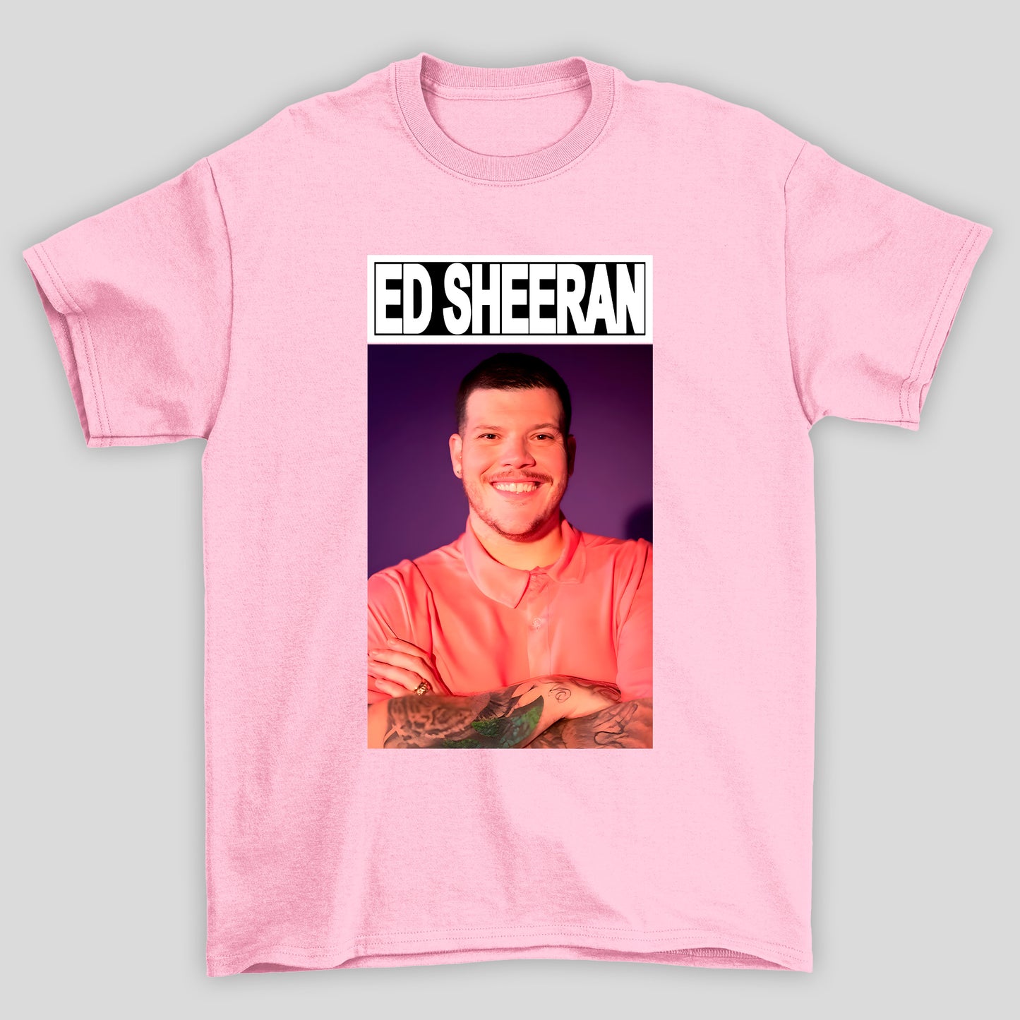 Camiseta Básica Ed Sheeran Meme