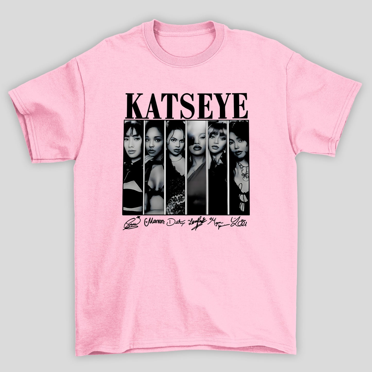 Camiseta Básica Katseye Autografo