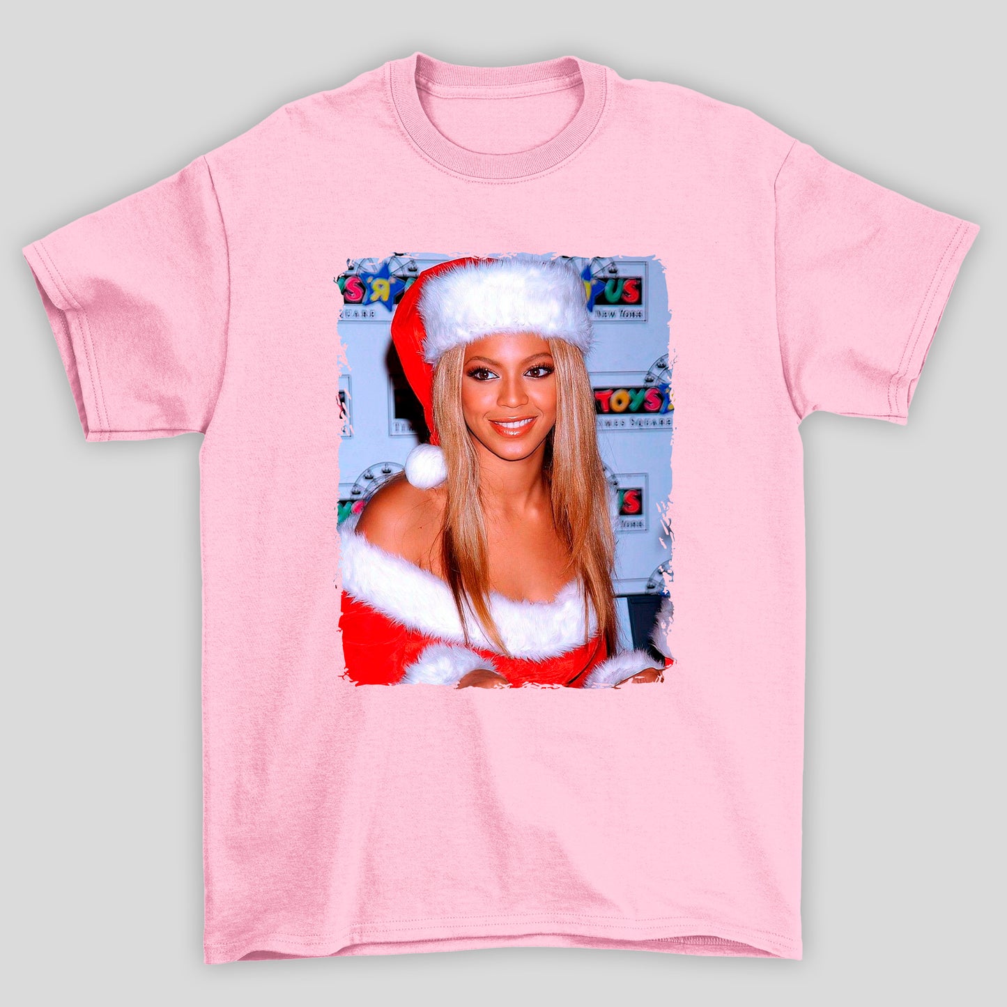 Camiseta Básica Christmas Beyonce