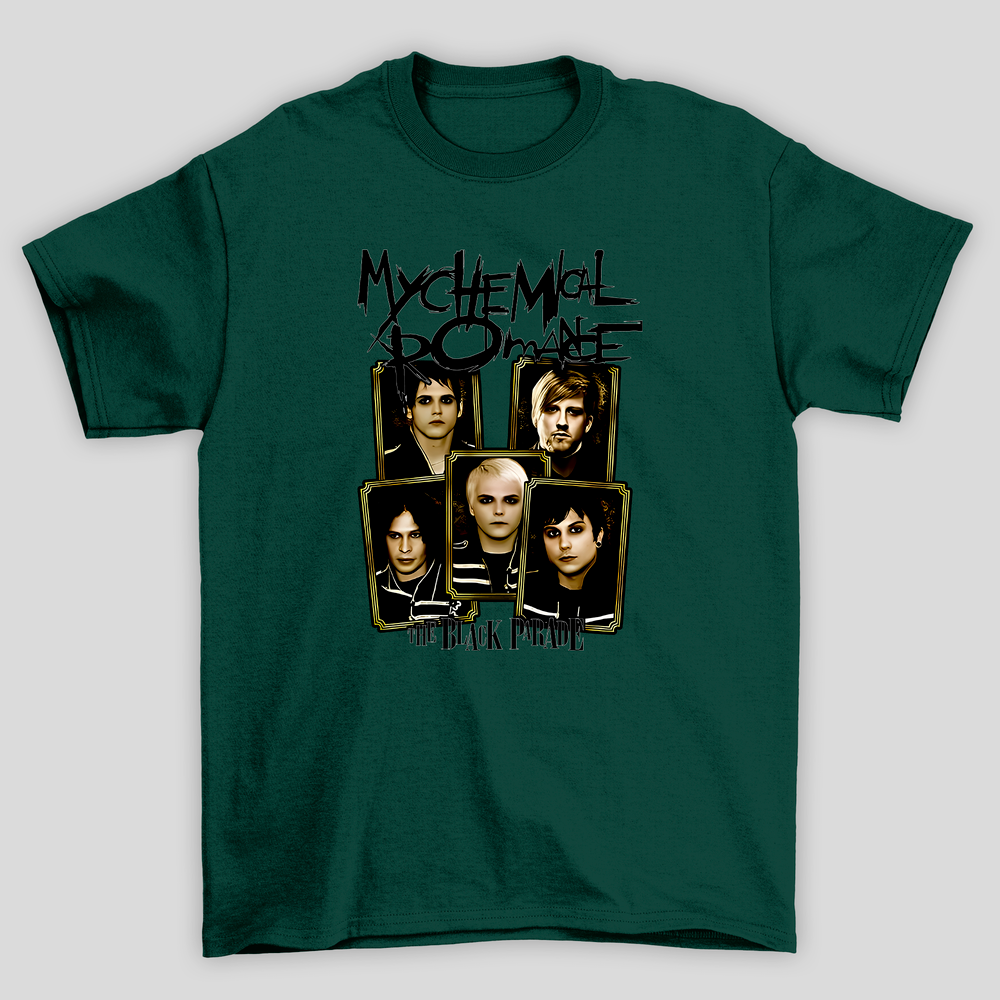 Camiseta Básica My Chemical Romance Faces