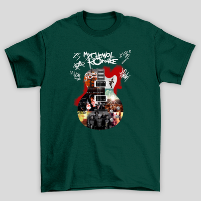 Camiseta Básica My Chemical Romance Guitar