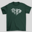 Camiseta Básica Tate McRae Love- verde