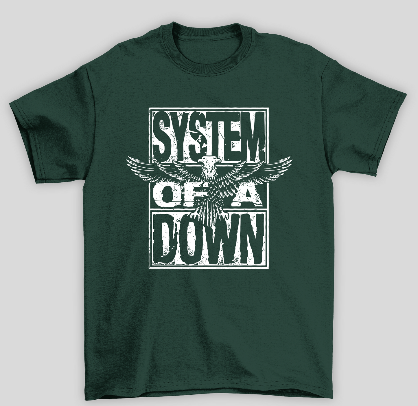 Camiseta Básica Sistem Of A Down Eagle