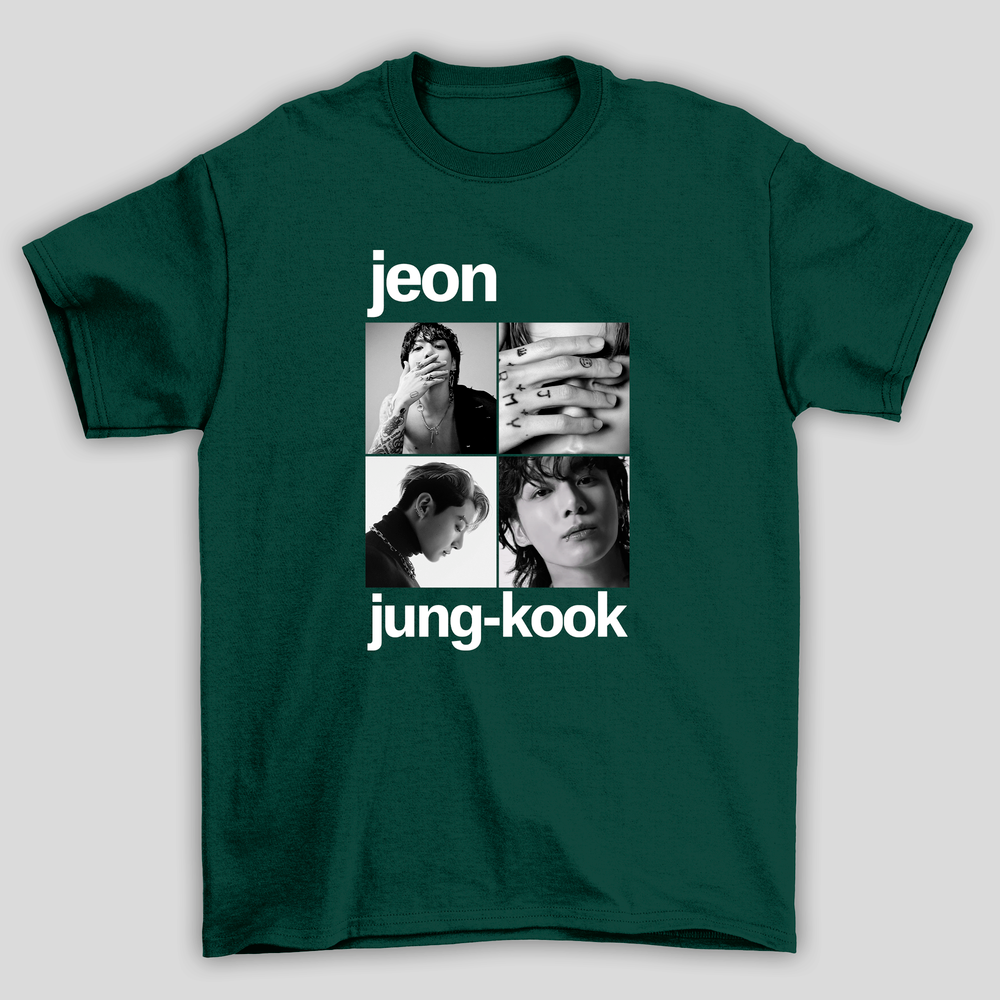 Camiseta Básica Jeon Jungkook BTS