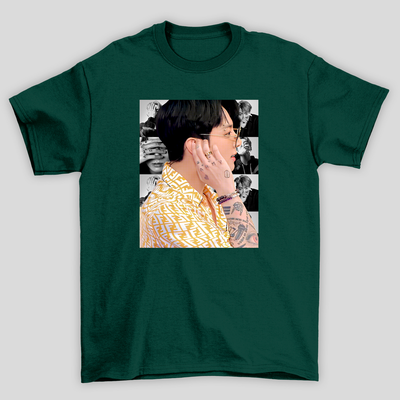 Camiseta Básica Jungkook BTS Collage