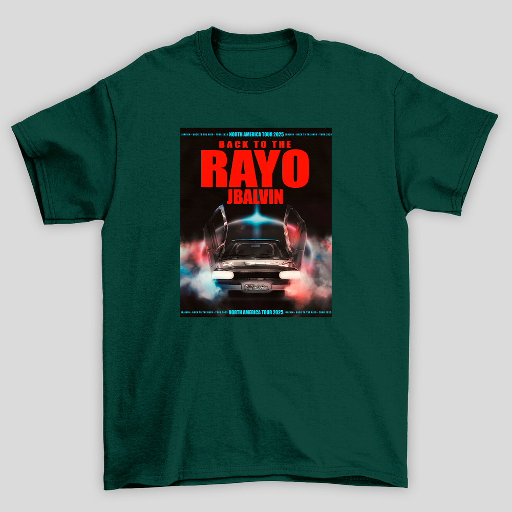 Camiseta Básica J Balvin Back To The Rayo Tour