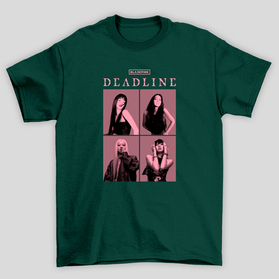 Camiseta Básica BLACKPINK Quadrinho