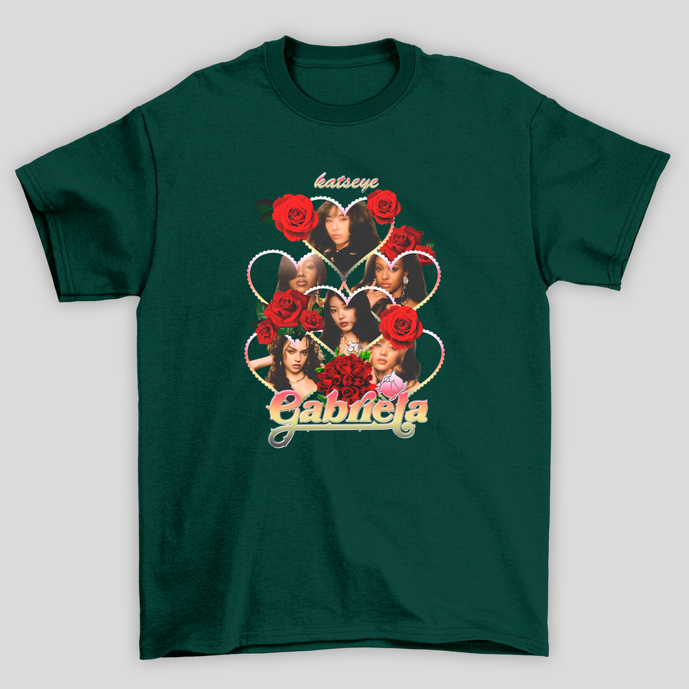 Camiseta Básica Katseye Hearts