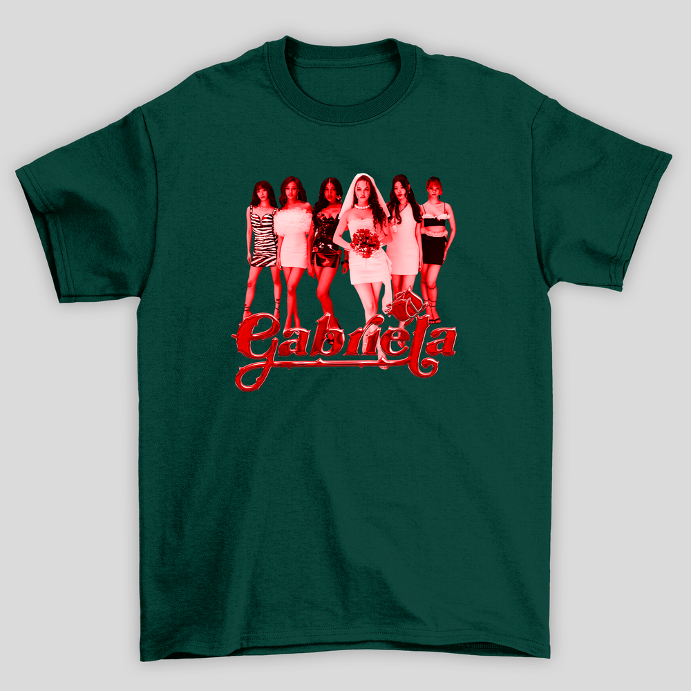 Camiseta Básica Katseye Red